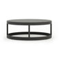 360° Round Outdoor Sofa Set | Deep Grey Aluminum Patio Furniture | Waterproof Garden Balcony Furniture