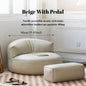 Single Person Reclining Lazy Sofa Chair with Thickened Leather