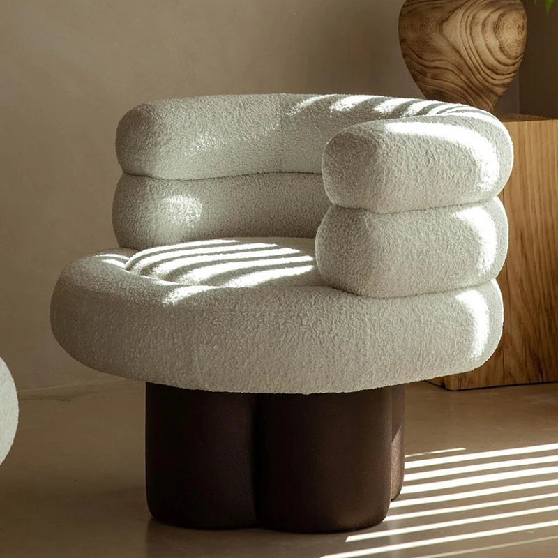 Corner Wool Chair
