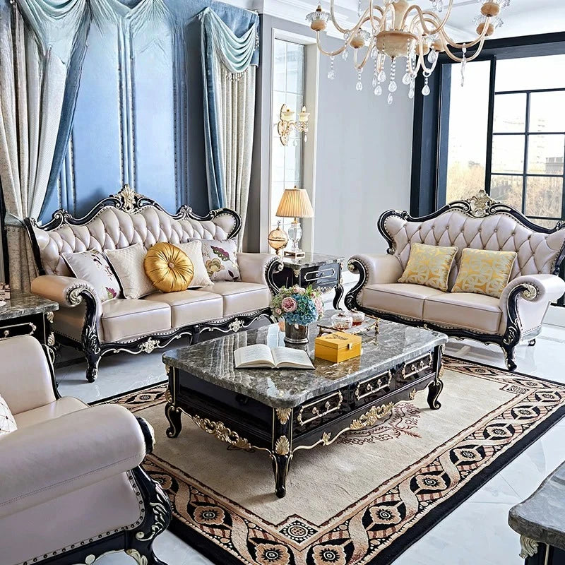 Nordic European Living Room Sofa Set