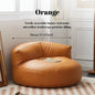 Single Person Reclining Lazy Sofa Chair with Thickened Leather