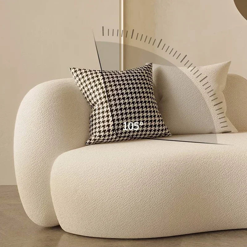 Modern Luxury Sectional Sofa Set with Recliner