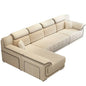 Wood Beige European Sofa