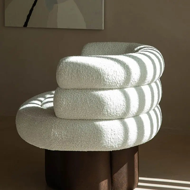 Corner Wool Chair
