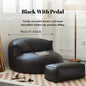 Single Person Reclining Lazy Sofa Chair with Thickened Leather