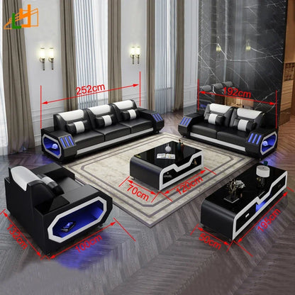 Modern Luxury Sofa with Music System